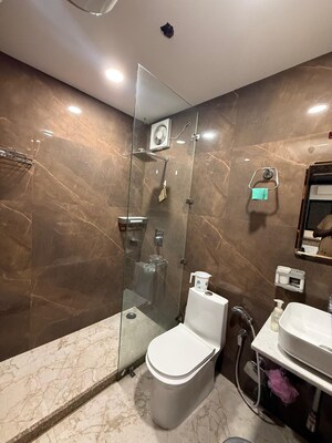 Attached Bathroom in 3 BHK Apartment at Sahridaya Apartments, Paschim Vihar – for Rent