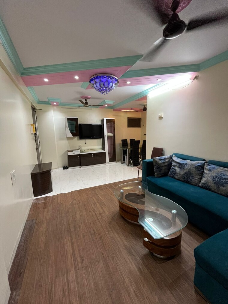 Living Room, shiv-om-chs 2 Bedroom 1000 Sq.Ft. Apartment In Chandivali Mumbai 9412326