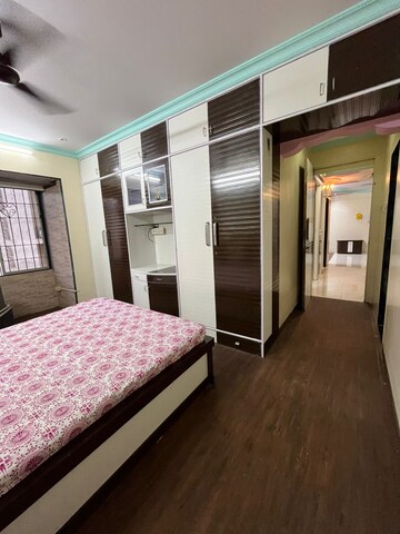 Bedroom in 2 BHK Apartment at Shiv Om CHS, Chandivali – for Rent