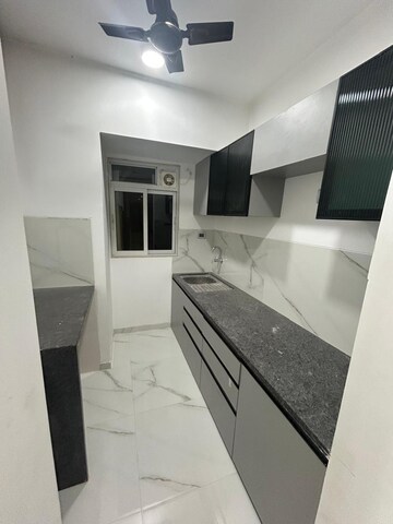 Kitchen in 2 BHK Apartment at Nahar Amaryllis Towers and Plaza, Chandivali – for Rent