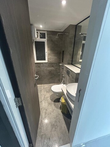 Bathroom in 2 BHK Apartment at Nahar Amaryllis Towers and Plaza, Chandivali – for Rent
