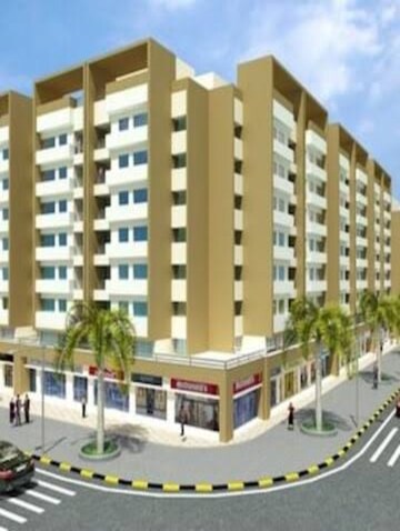  Shop – Exterior View View at Laxmi Avenue D Global City Ph-1, Virar West - for Sale