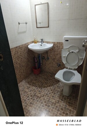 Bathroom in 3 BHK Apartment at Karve Nagar – for Rent