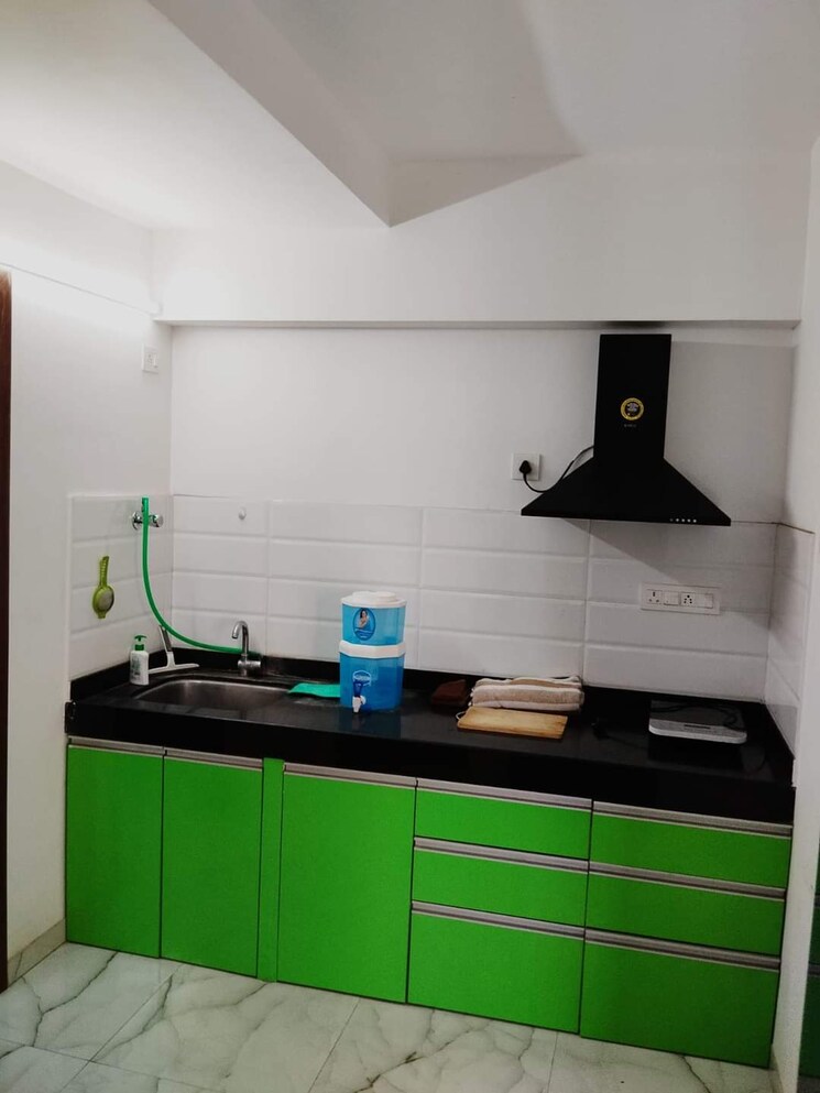 Kitchen, vtp-one 1 Bedroom 415 Sq.Ft. Apartment In Kharadi Pune 9412362