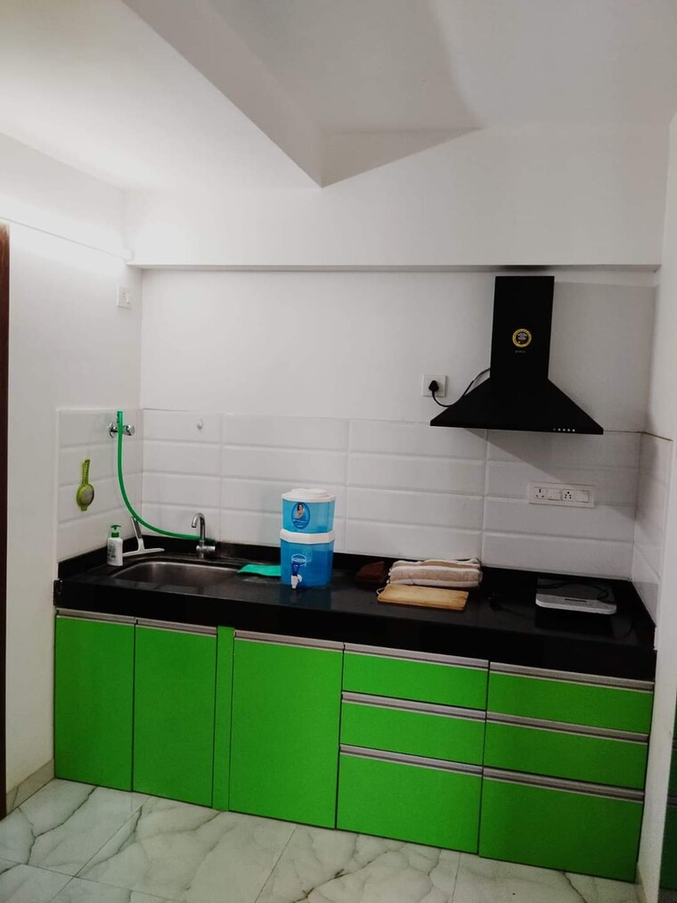 Kitchen, vtp-one 1 Bedroom 415 Sq.Ft. Apartment In Kharadi Pune 9412362