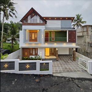 2 BHK Villa – Exterior View View at Alathur - for Sale