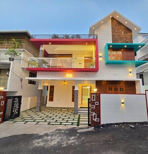 2 BHK Villa – Exterior View View at Alathur - for Sale
