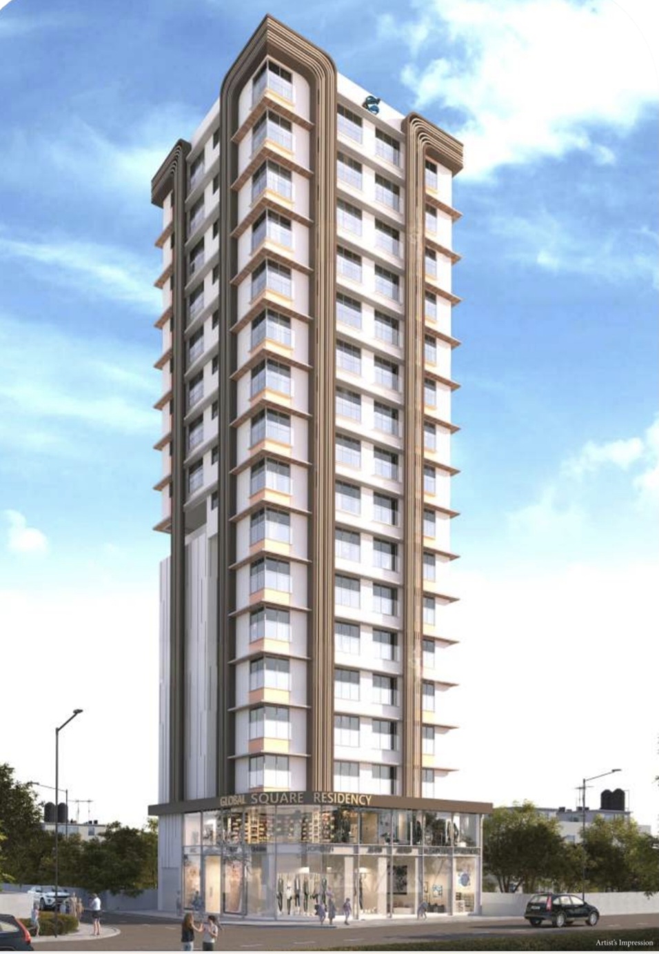 1 BHK Apartment For Sale in Global Square Residency
