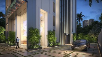 Balcony in 1 BHK Apartment at Aplite Sapphire, Grant Road East – for Sale