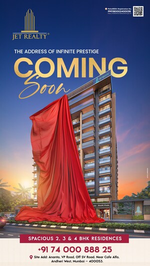 2 BHK Apartment For Sale in Jet Ananta, Andheri West