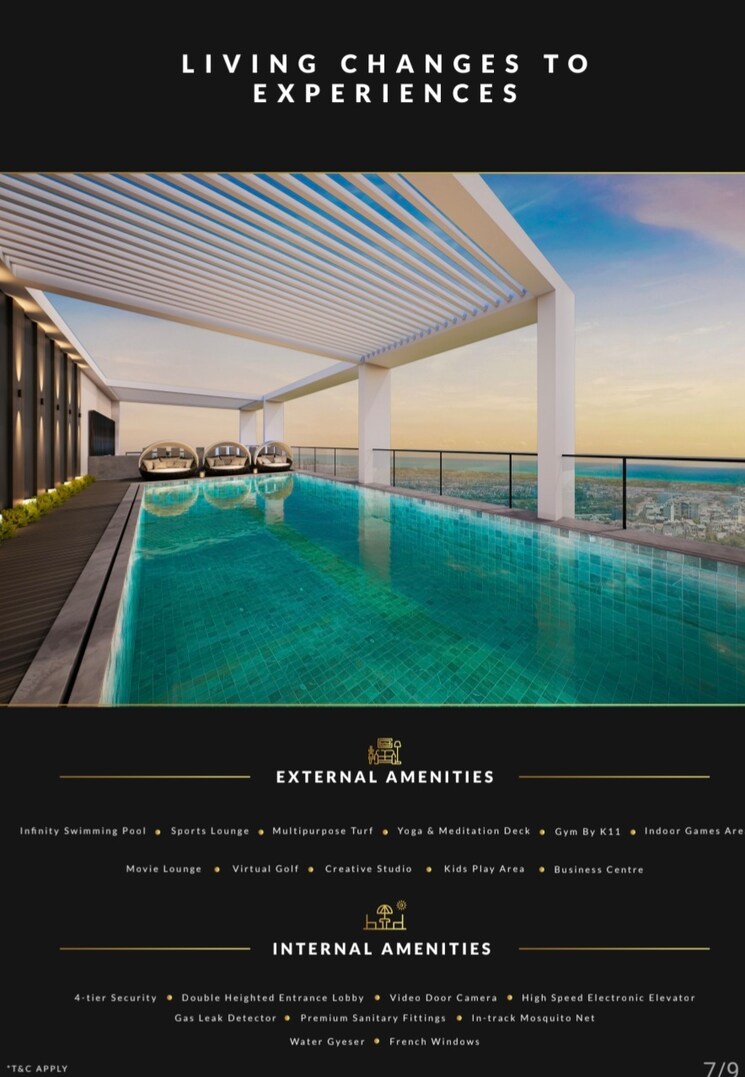 Swimming Pool, esto-arkis 1 Bedroom 519 Sq.Ft. Apartment In Versova Mumbai 9412594