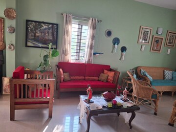 Living Room in 3 BHK Villa at Vajram Orchid, Yelahanka – for Sale