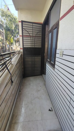 Balcony in 3 BHK Builder Floor at Dwarka Mor – for Rent
