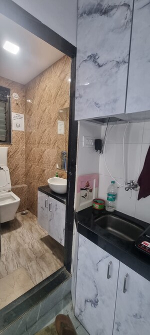 Bathroom in  Office Space at Vishwa Plan S Business Park, Nerul – for Rent