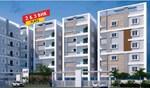 2 BHK 1080 Sq.Ft. Apartment in Re Vivek Fully Gated Comm