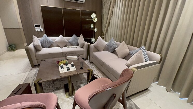 Living Room, the-ananta-aspire 3 Bedroom 2247 Sq.Ft. Apartment In Utrathiya Zirakpur 9412767