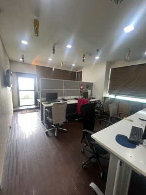Team Area in  Office Space at Real Tech Park, Vashi Sector 30a – for Rent