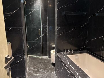 Balcony in 3 BHK Apartment at Lodha The World Towers World One Tier 2, Worli – for Rent