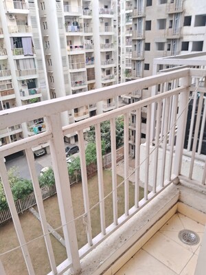 Staircase in 1 RK Apartment at VVIP Nest, Raj Nagar Extension – for Rent