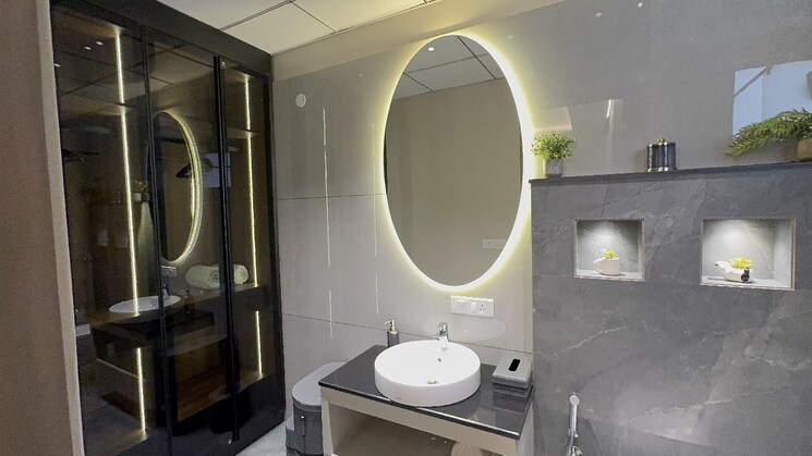 Bathroom, the-ananta-aspire 4 Bedroom 2945 Sq.Ft. Apartment In Utrathiya Zirakpur 9412904