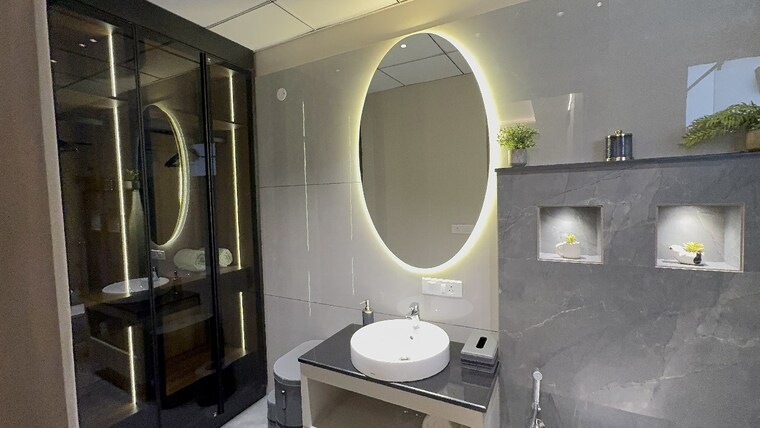 Bathroom, the-ananta-aspire 4 Bedroom 2945 Sq.Ft. Apartment In Utrathiya Zirakpur 9412904
