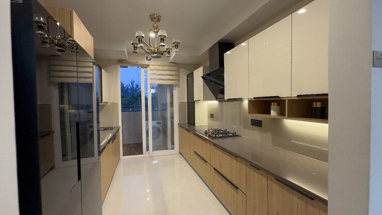 Kitchen, the-ananta-aspire 4 Bedroom 2945 Sq.Ft. Apartment In Utrathiya Zirakpur 9412904