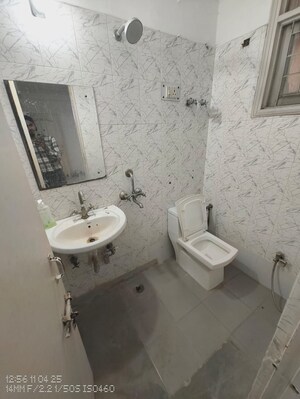 Bathroom in 2 BHK Builder Floor at Saket – for Rent