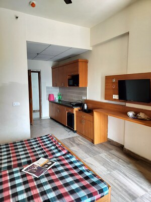 Kitchen in 1 BHK Apartment at Paramount Golfforeste, Zeta I Greater Noida – for Rent
