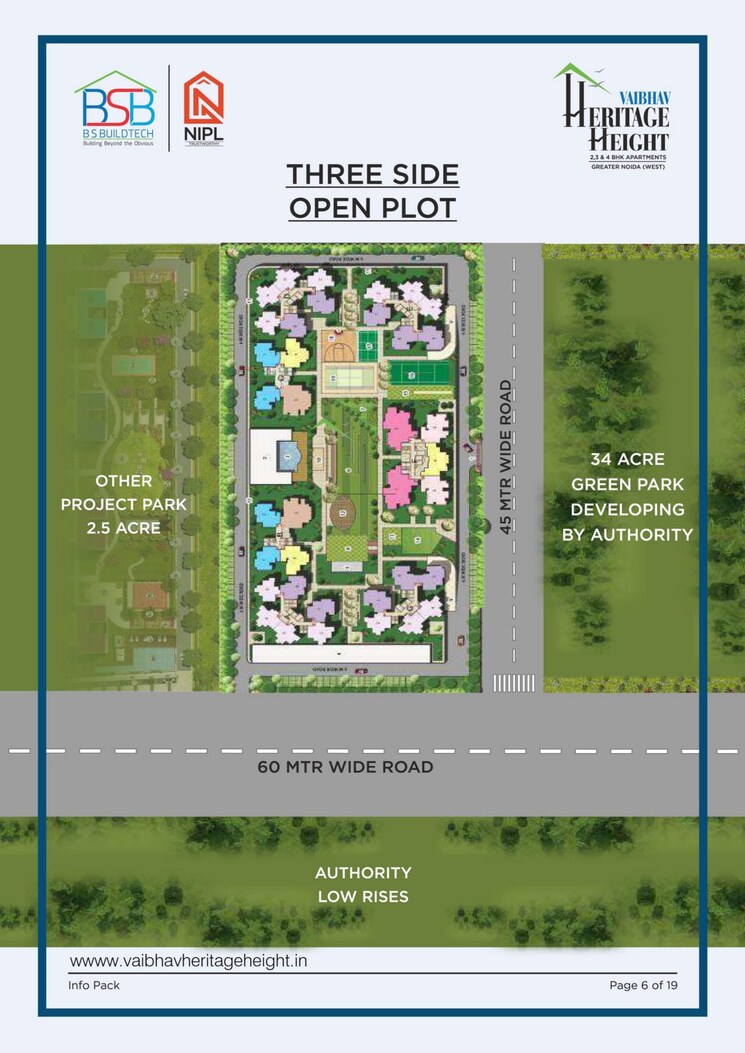 Master Plan, bsb-vaibhav-heritage-height 2 Bedroom 955 Sq.Ft. Apartment In Sector 16 Greater Noida Greater Noida 9412973