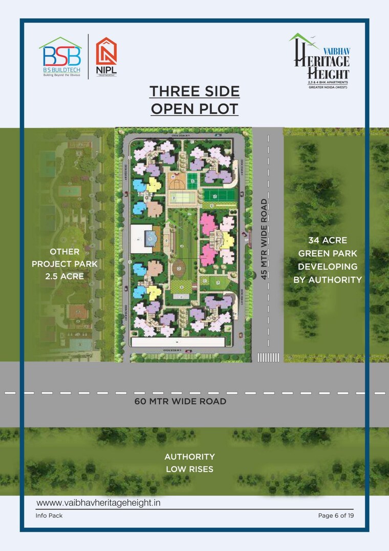 Master Plan, bsb-vaibhav-heritage-height 2 Bedroom 955 Sq.Ft. Apartment In Sector 16 Greater Noida Greater Noida 9412973