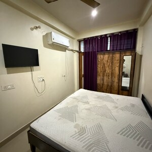 Bedroom in 1.5 BHK Builder Floor at Sector 63a – for Rent