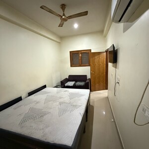 Bedroom in 1.5 BHK Builder Floor at Sector 63a – for Rent
