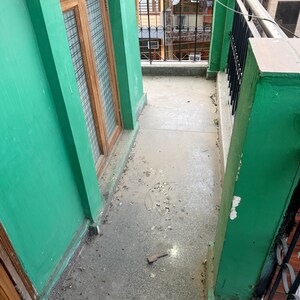 Balcony in 1.5 BHK Builder Floor at Sector 63a – for Rent