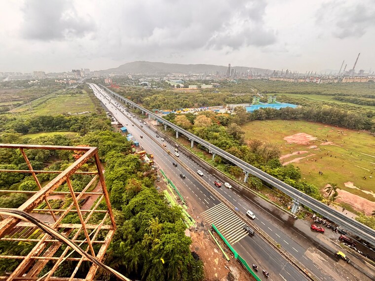 Garden, cosmic-heights 2 Bedroom 1045 Sq.Ft. Apartment In Bhakti Park Mumbai 9412968