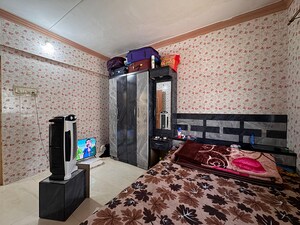 Bedroom in 1 BHK Apartment at New Evershine Gardens, Vasai West – for Sale