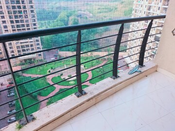 Balcony in 2 BHK Apartment at K Raheja Heights, Malad East – for Rent