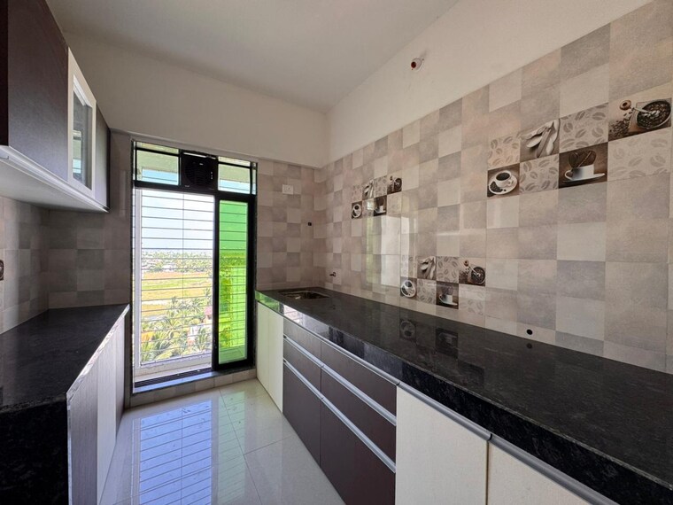 Kitchen, opal-aqua 1 Bedroom 735 Sq.Ft. Apartment In Vasai West Palghar 9413129