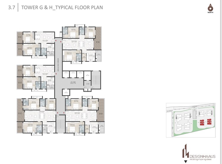 Floor Plan, namishree-vrindavan 4 Bedroom 2790 Sq.Ft. Apartment In Kondapur Hyderabad 9413125