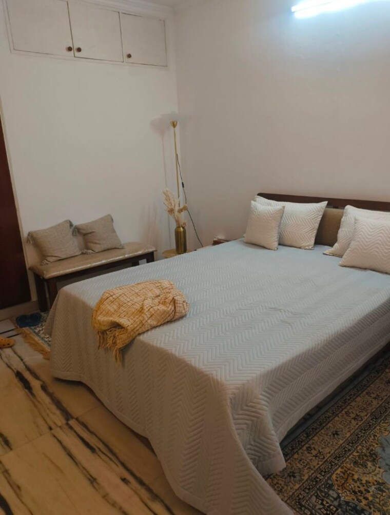 Bedroom, greater kailash i 3 Bedroom 1900 Sq.Ft. Builder Floor In Greater Kailash I Delhi 9413184