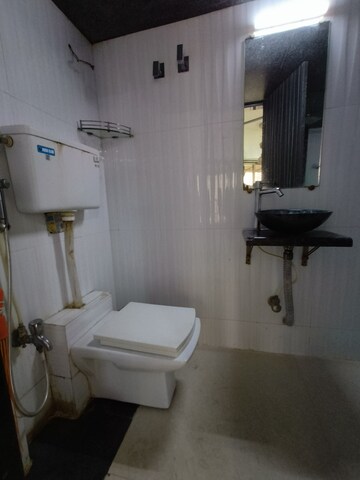 Bathroom in 2 BHK Apartment at Borivali West – for Rent