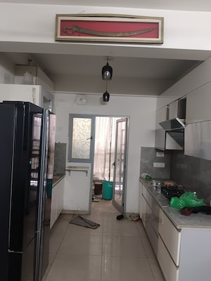 Kitchen in 3 BHK Apartment at Gulshan Bellina, Sector 16 Greater Noida – for Rent