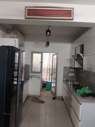 Kitchen in 3 BHK Apartment at Gulshan Bellina, Sector 16 Greater Noida – for Rent