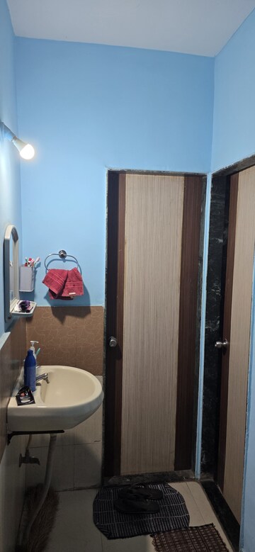Bathroom in 2 BHK Apartment at Sonigara Vihar Wing C, Kalewadi – for Rent