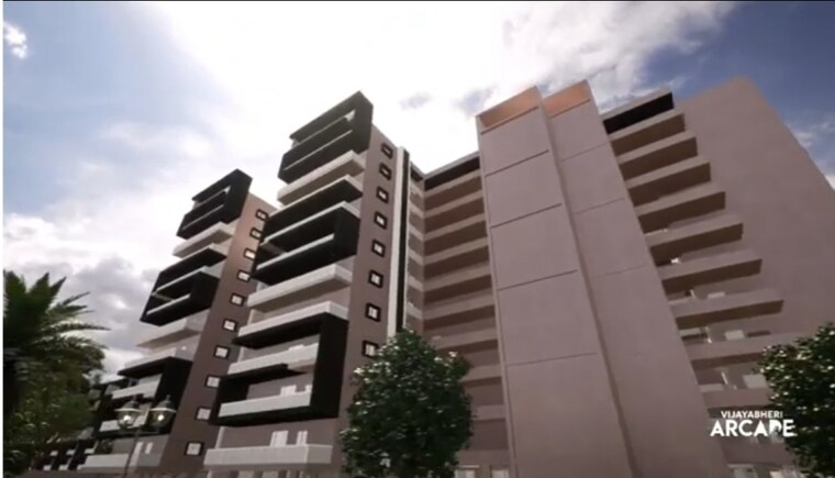 Exterior View, vijaya-bheri-arcade 2 Bedroom 1080 Sq.Ft. Apartment In Adibatla Hyderabad 9413295