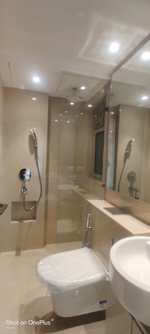 Bathroom in 2 BHK Apartment at Hiranandani Highland, Powai – for Rent