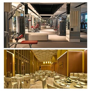 Gym in 4 BHK Apartment at Rustomjee Crown, Prabhadevi – for Sale