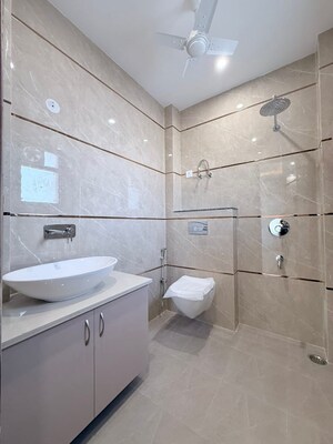 Bathroom in 4 BHK Builder Floor at Vipul World Floors, Sector 48 – for Rent