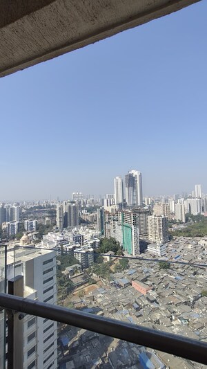 Balcony in 2 BHK Apartment at JP Decks, Goregaon East – for Rent