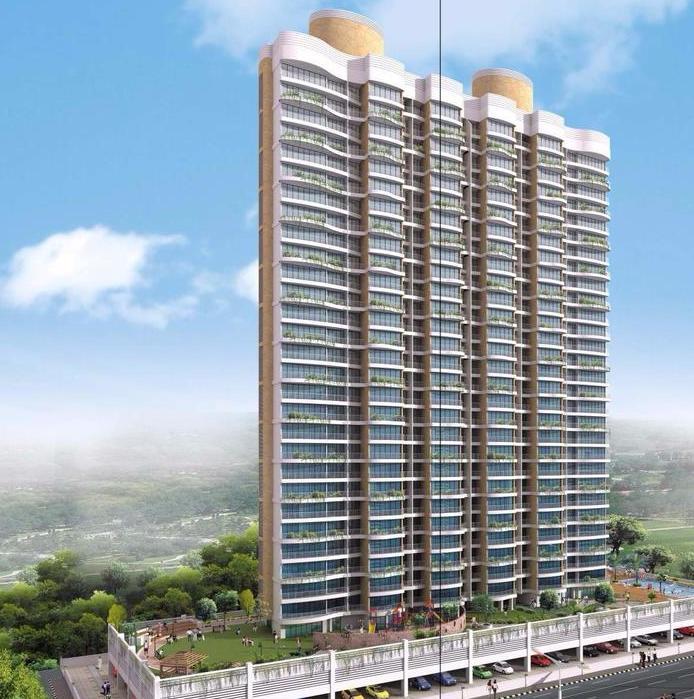 2 BHK + Extra Room 1175 Sq.Ft. Apartment in Paradise Sai Crystal