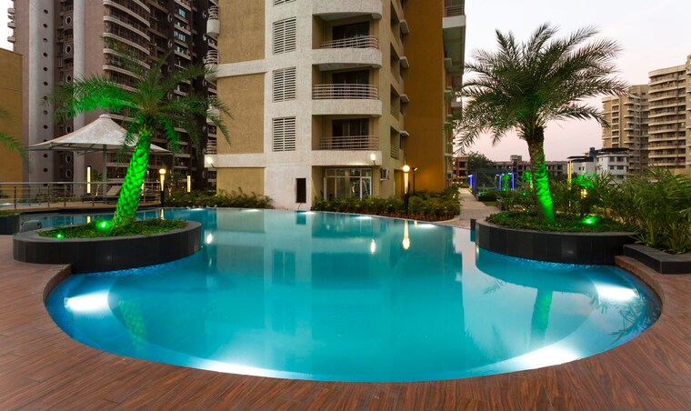 Swimming Pool, paradise-sai-crystal 2 Bedroom 1175 Sq.Ft. Apartment In Kharghar Navi Mumbai 9413416